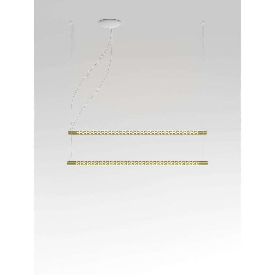 Rotaliana Squiggle H10 Taklampa 3000K, guld / mässing från Rotaliana