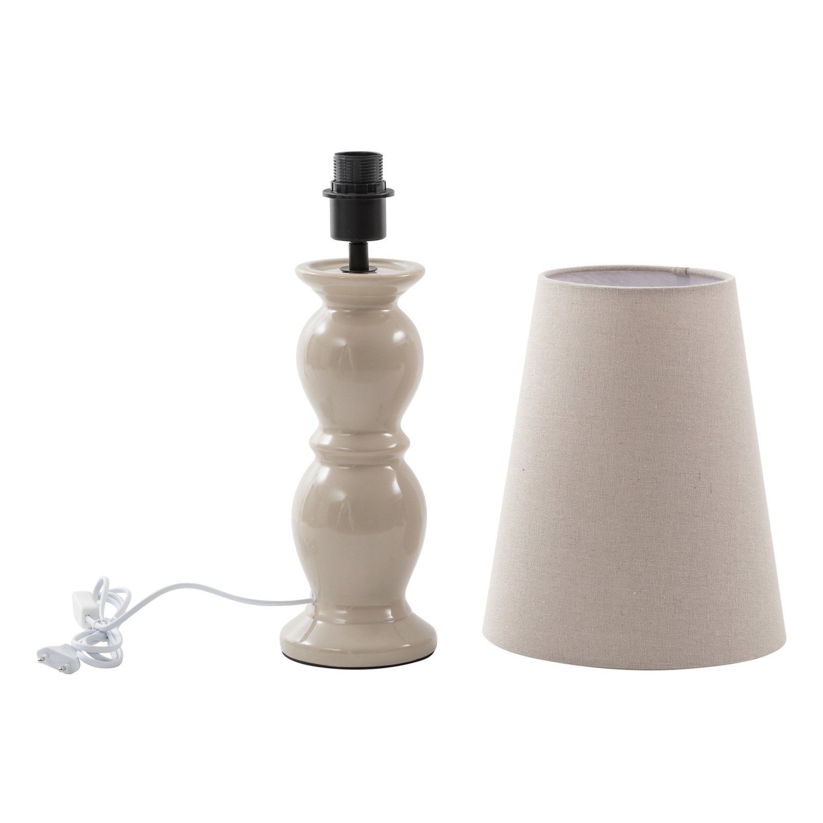 Lyndorin Tischleuchte Beige - Lucande