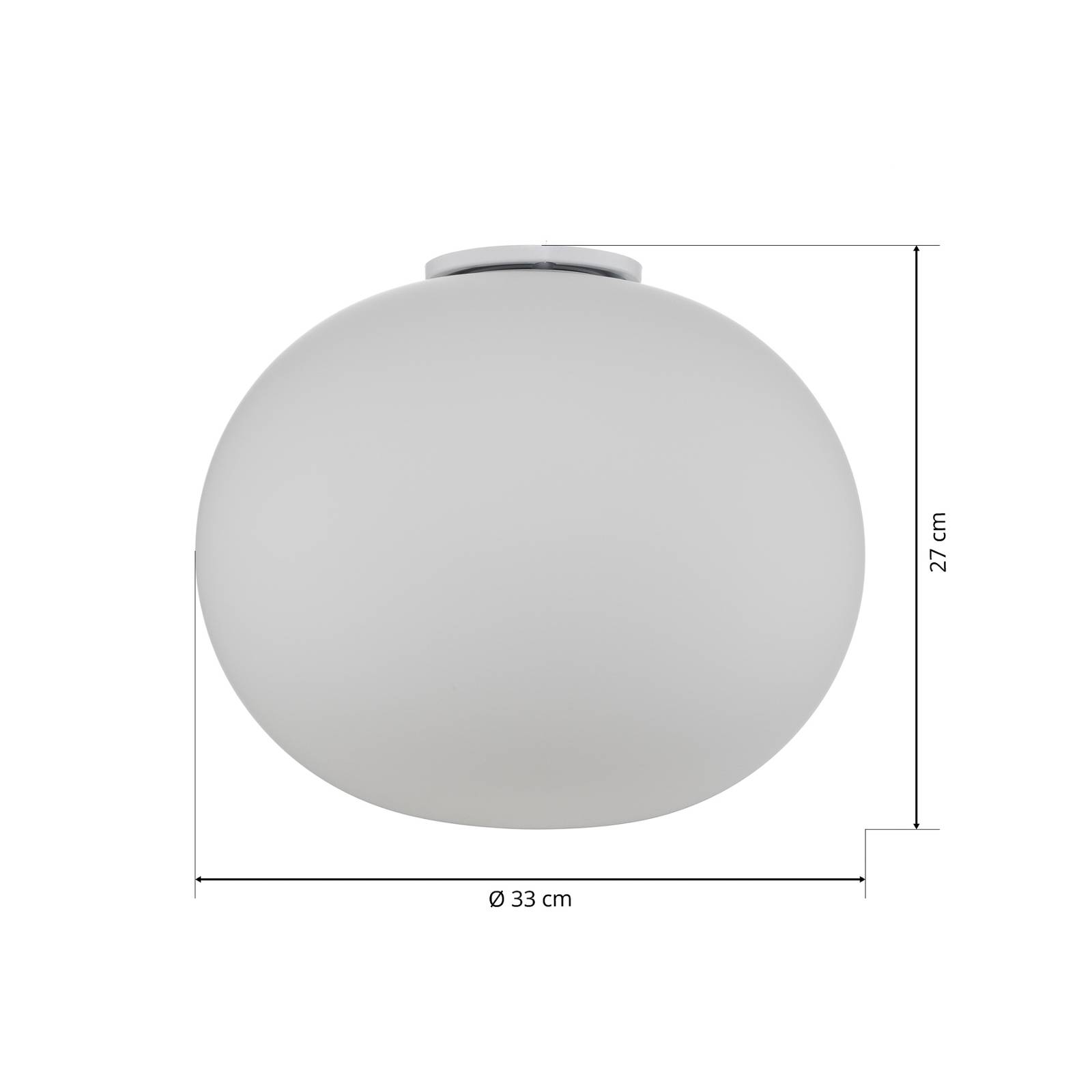 FLOS Glo-Ball - kulista lampa sufitowa 33 cm