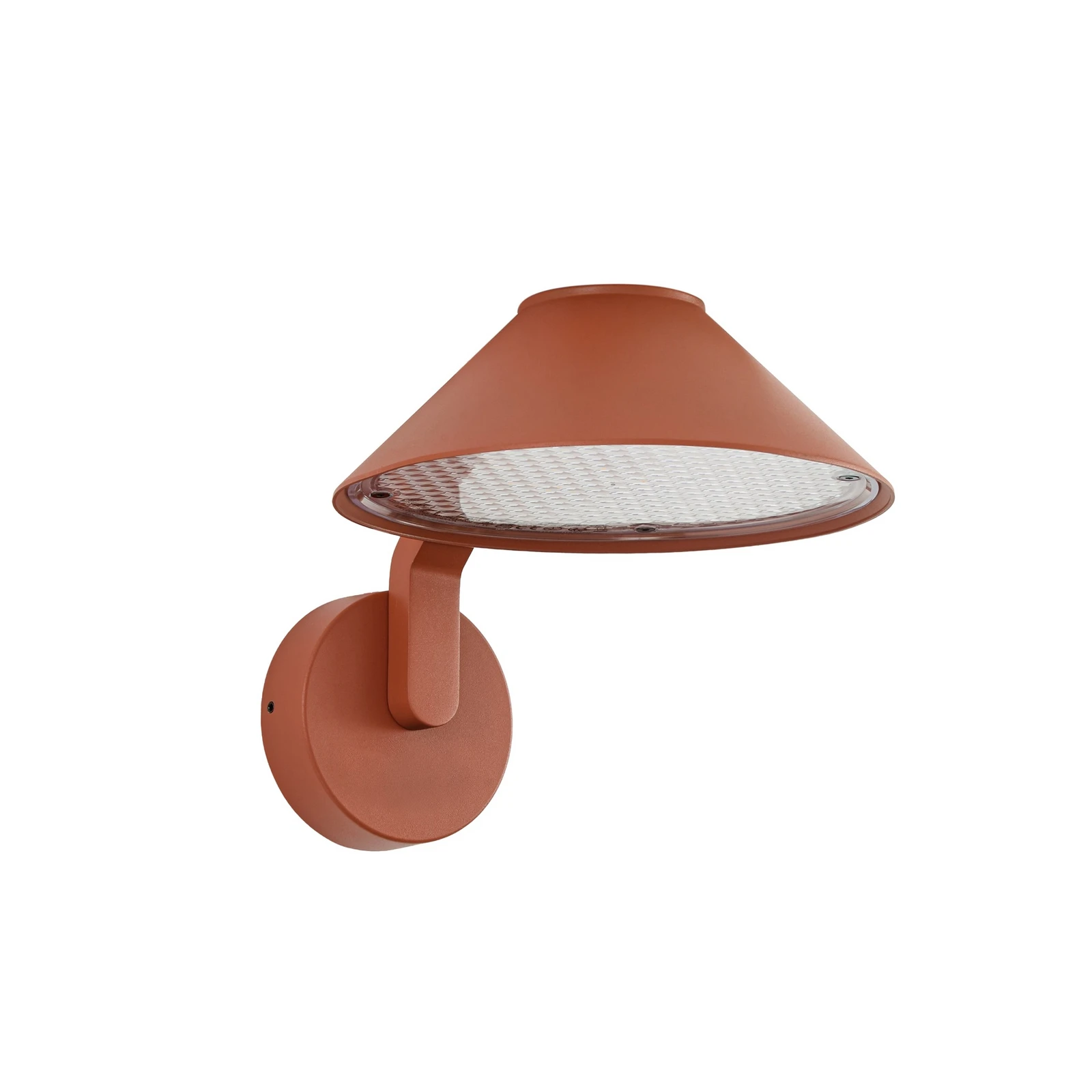 Lindby LED-Außenwandlampe Capelo, tonfarben, Ø 20 cm, IP65