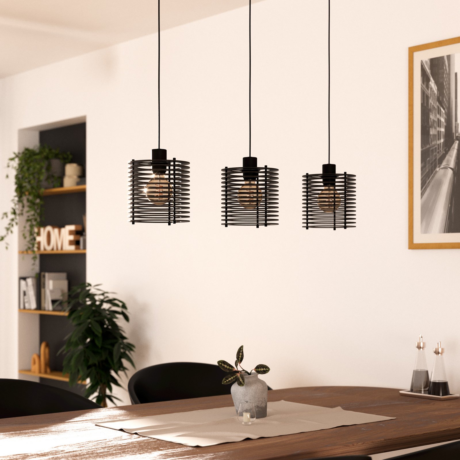 Hanglamp Segovia, 3-lamps