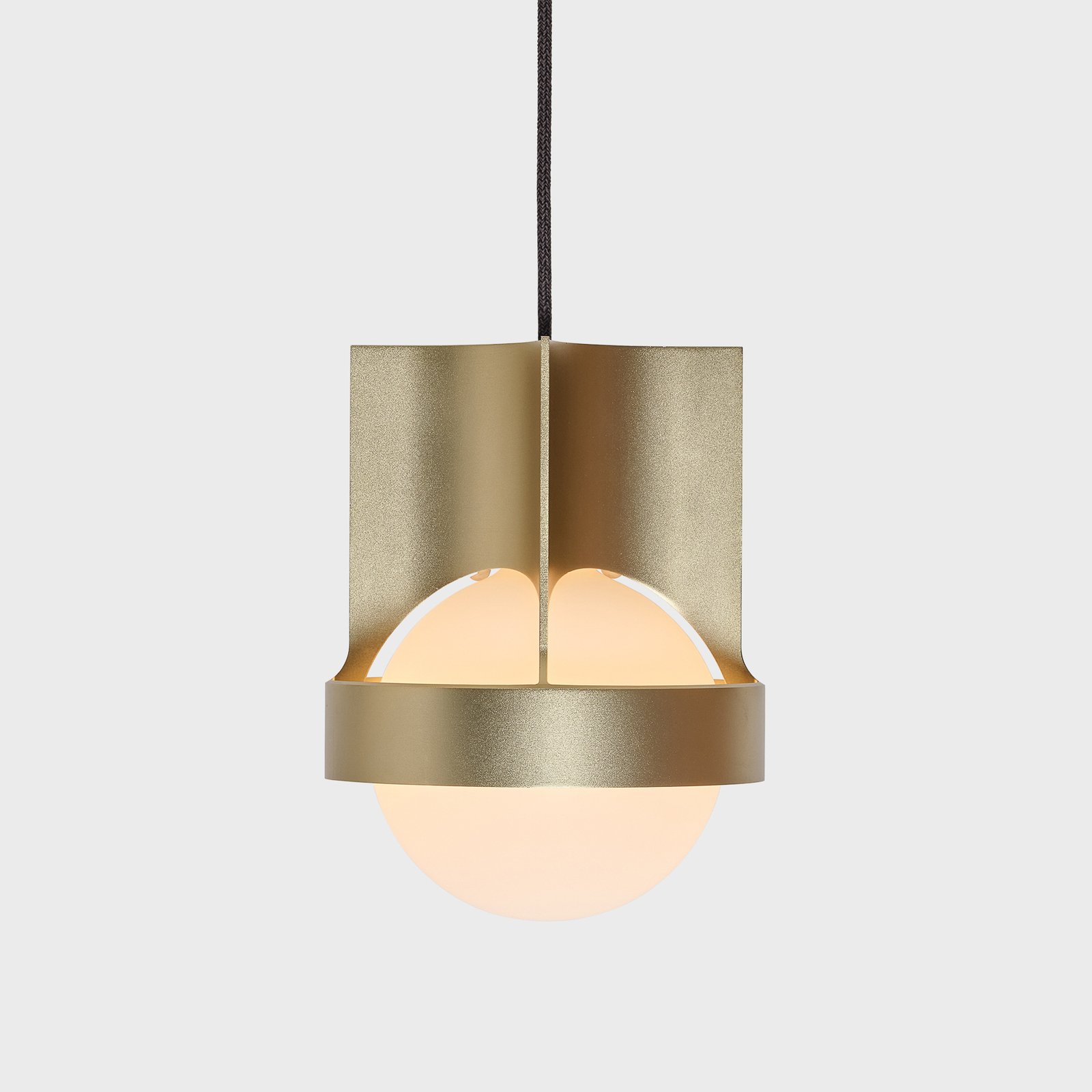 Loop Pendelleuchte Single Large w/Sphere IV Gold - Tala