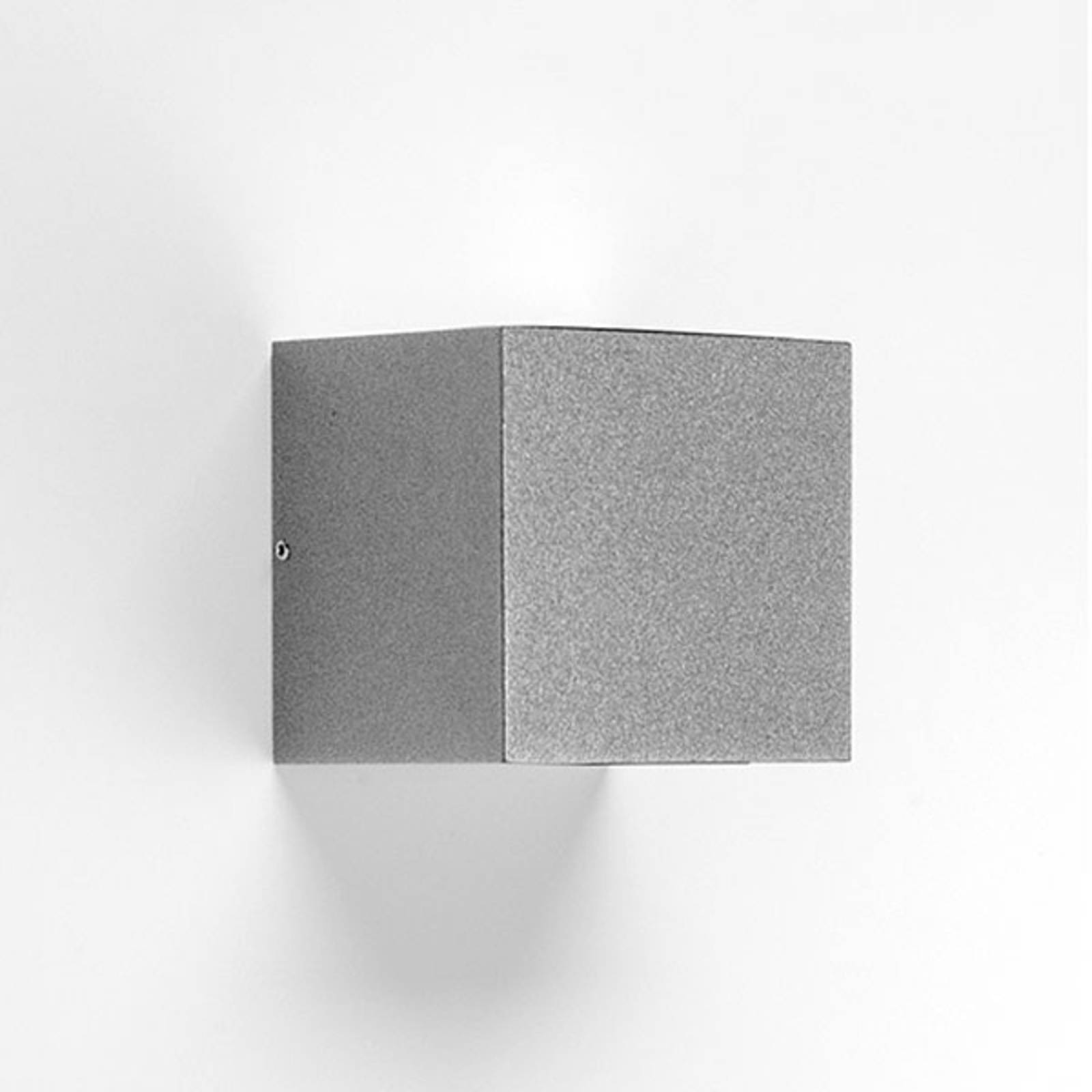 Performance in Lighting LED-wandlamp buiten voor Hal - alu / grijs / zink - Aluminium - buitenlamp