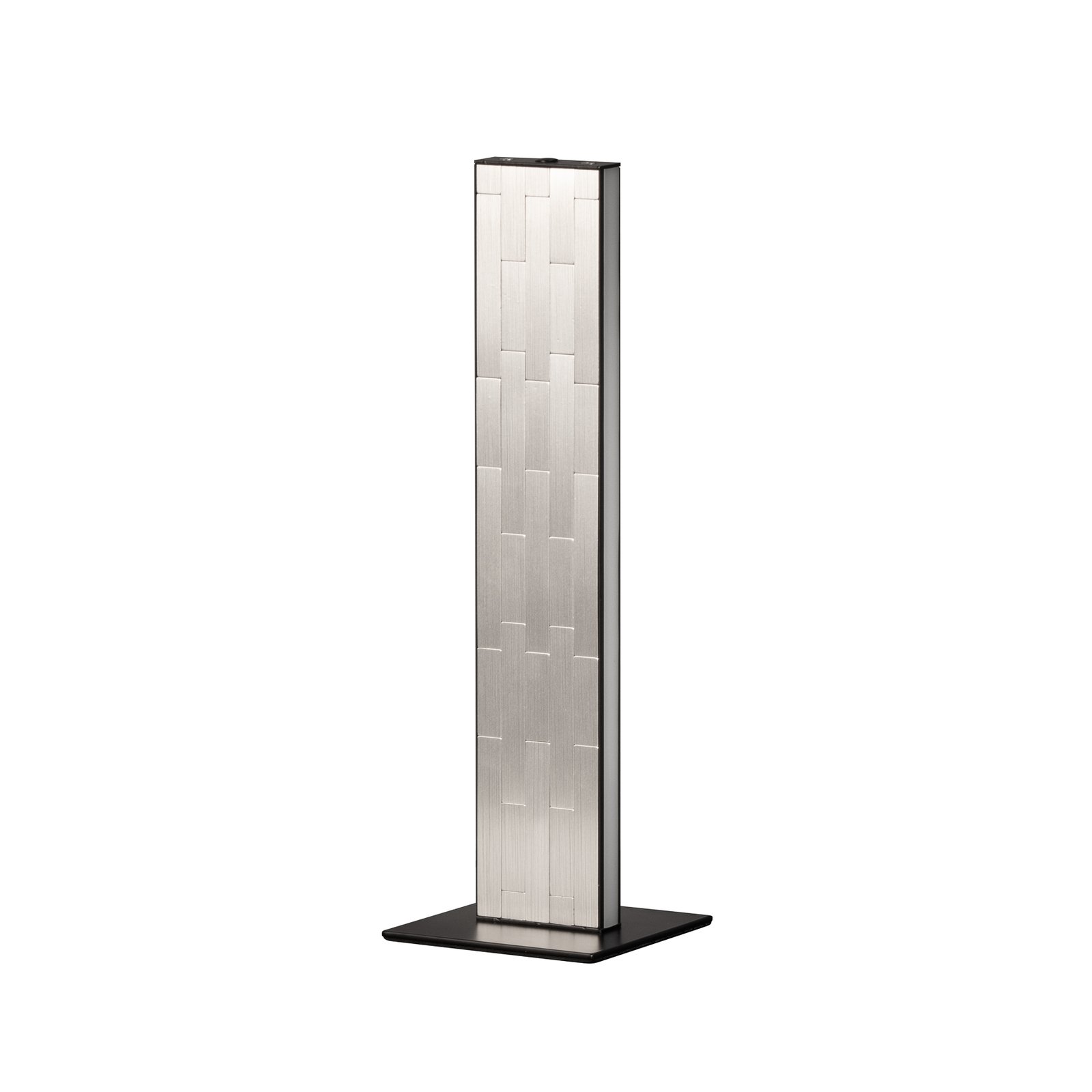 LED table lamp Aluro, metal, nickel-coloured, CCT, dimmable