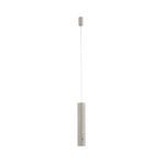 JUST LIGHT. Attach LED pendant light, grey-beige, iron