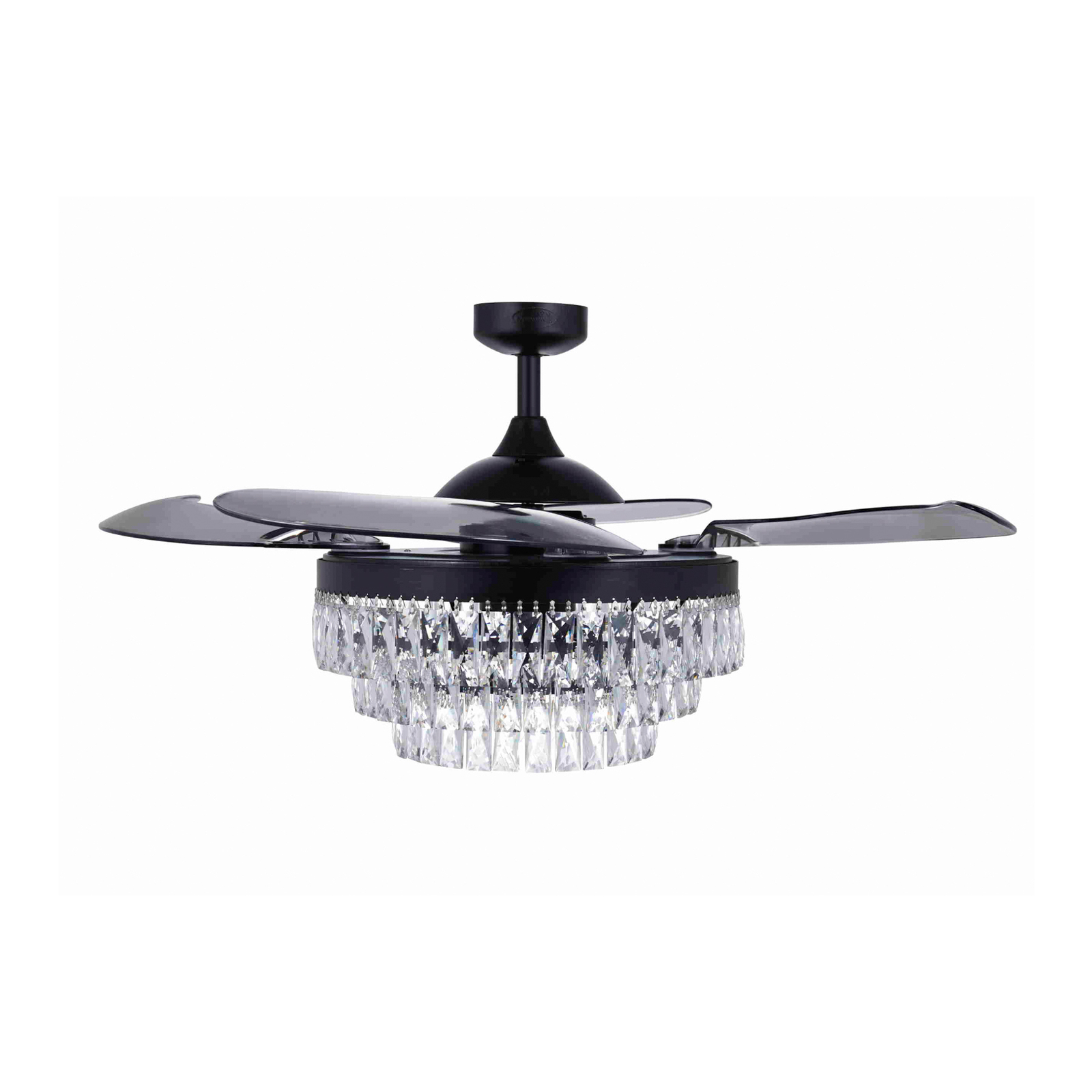 Beacon ceiling fan with light Fanaway Veil black silent