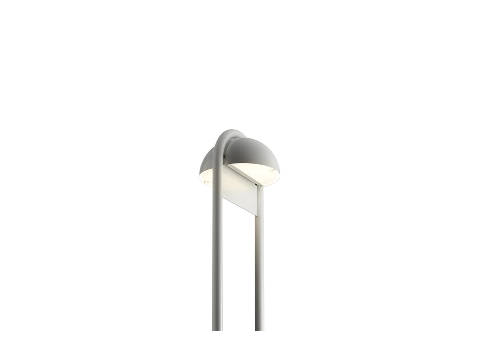 Rørhat 2 LED Udendørslampe H70 Hvid LIGHT-POINT - Terrasse - Metal
