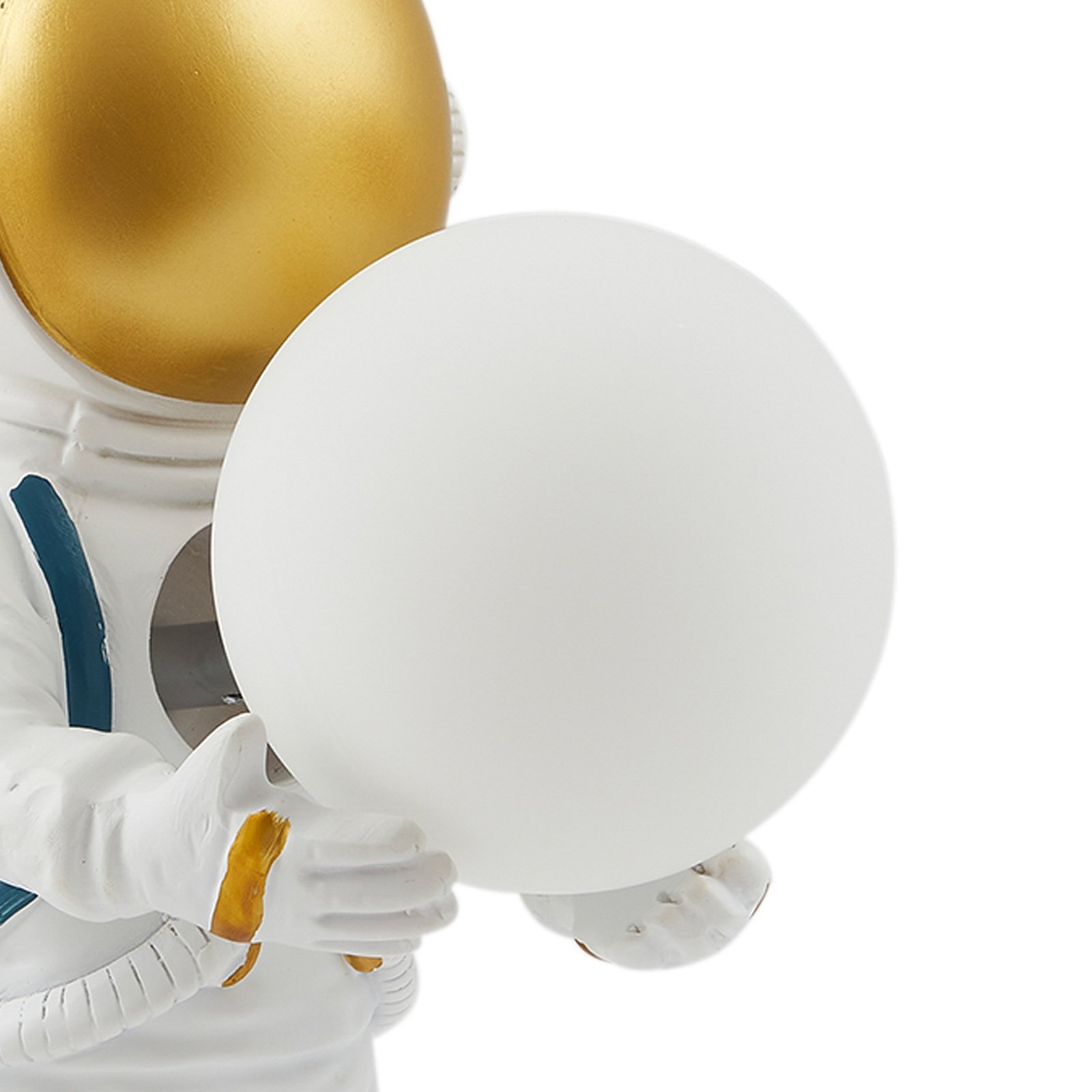 Kosmo Bordlampe Hvit/Guld - Lindby