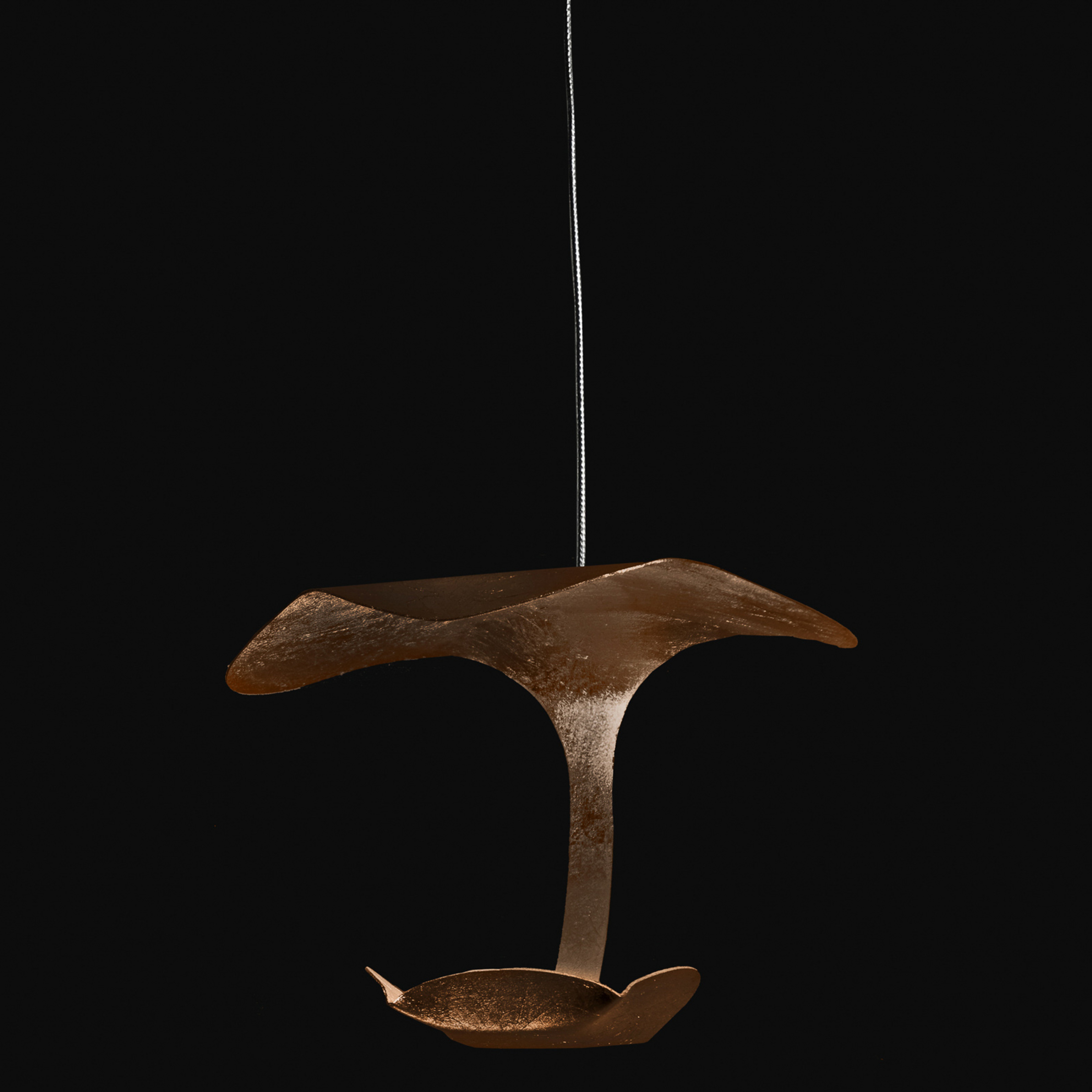 Knikerboker Le Gigine LED-Hängeleuchte 1fl bronze