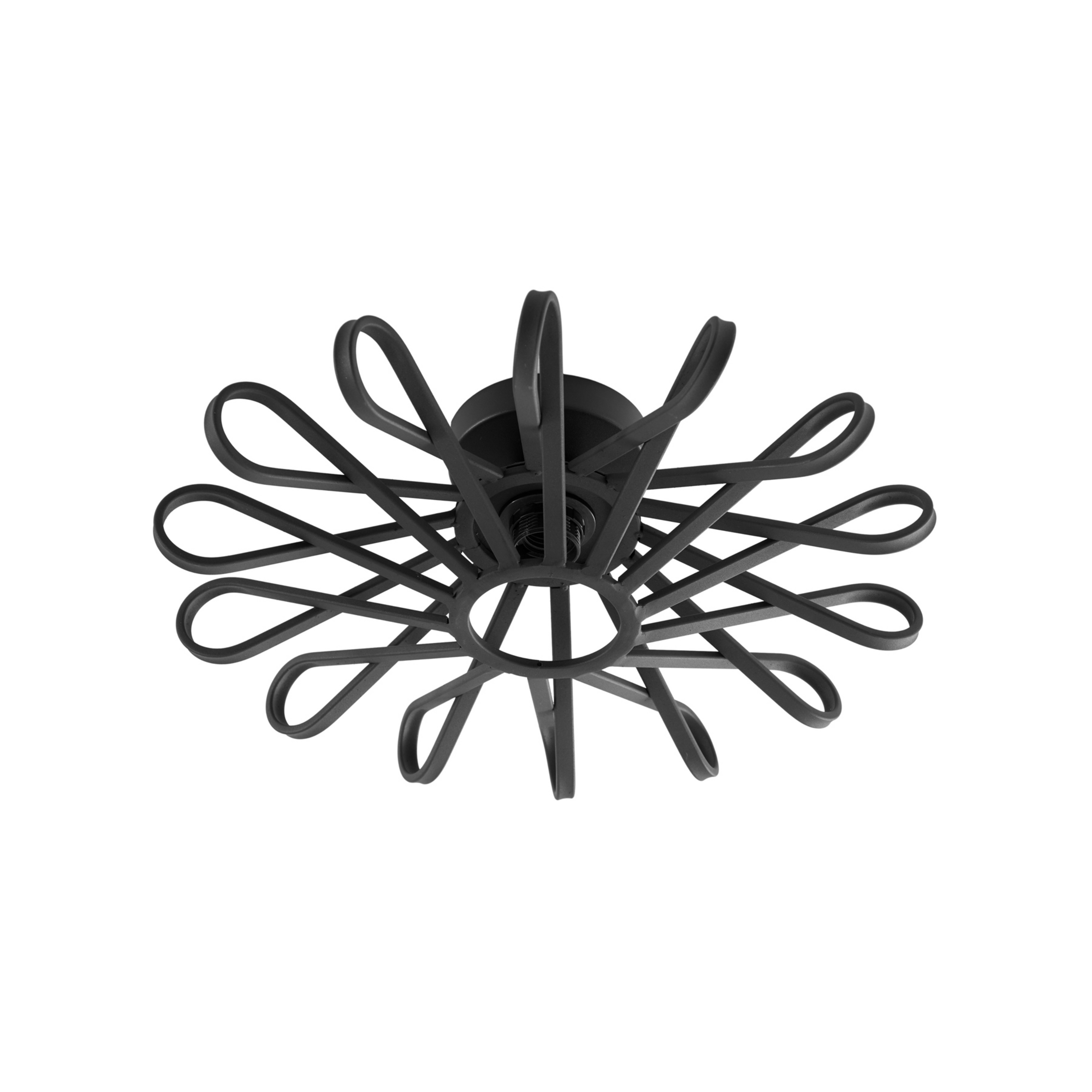 Kaelen Plafoniera Black - Lindby