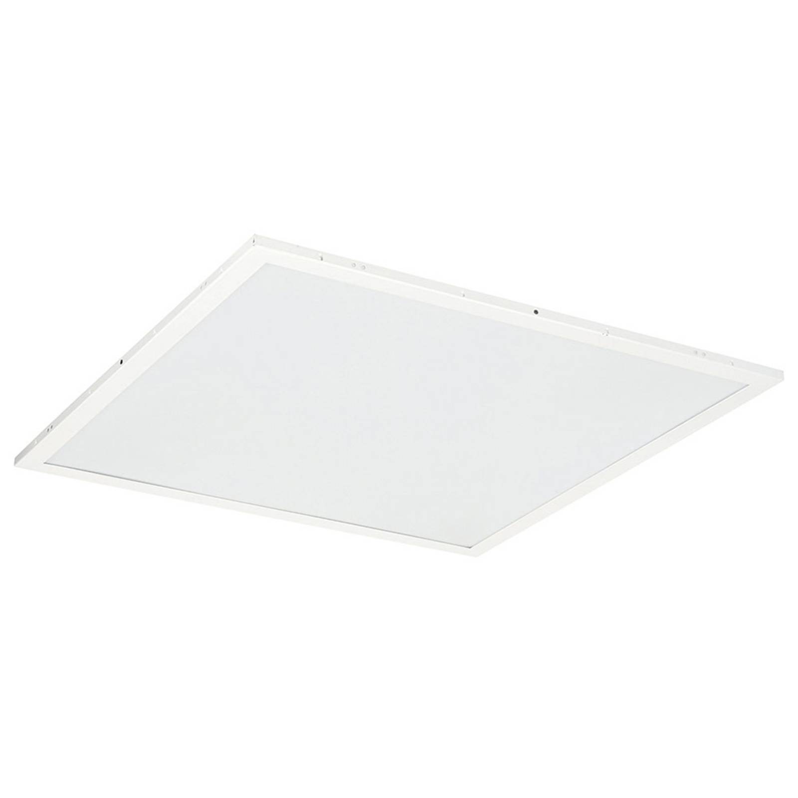 Sylvania Start Panel multipower 3,000 K, for Workroom / Office, steel, polycarbonate, 36 W, L: 62.5 cm, W: 62.5 cm, H: 6.5 cm