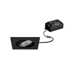 BRUMBERG Spot de încastrat cu LED Tirrel-S, on/off, negru mat