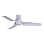 Nautica Deckenventilator mit Licht, weiß, leise - Beacon