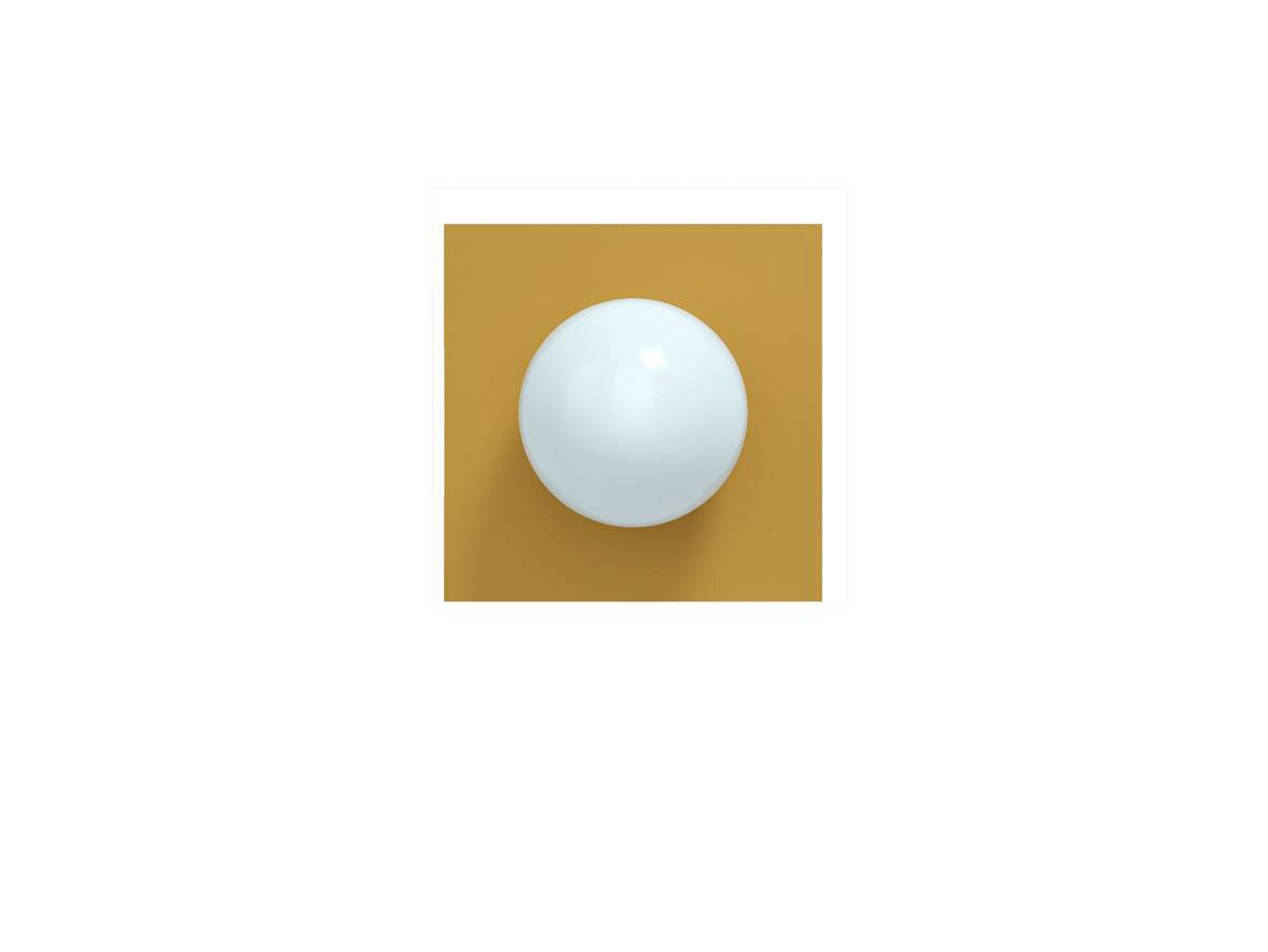 Candy Little Square S loftlampe, gul - Swedish Ninja