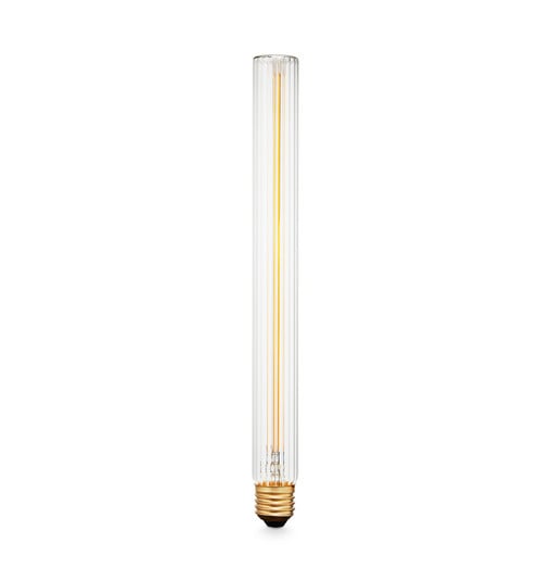 Lampadina LED Tube 300 Plissé, E27, 4 W, 2.200 K, dimmerabile