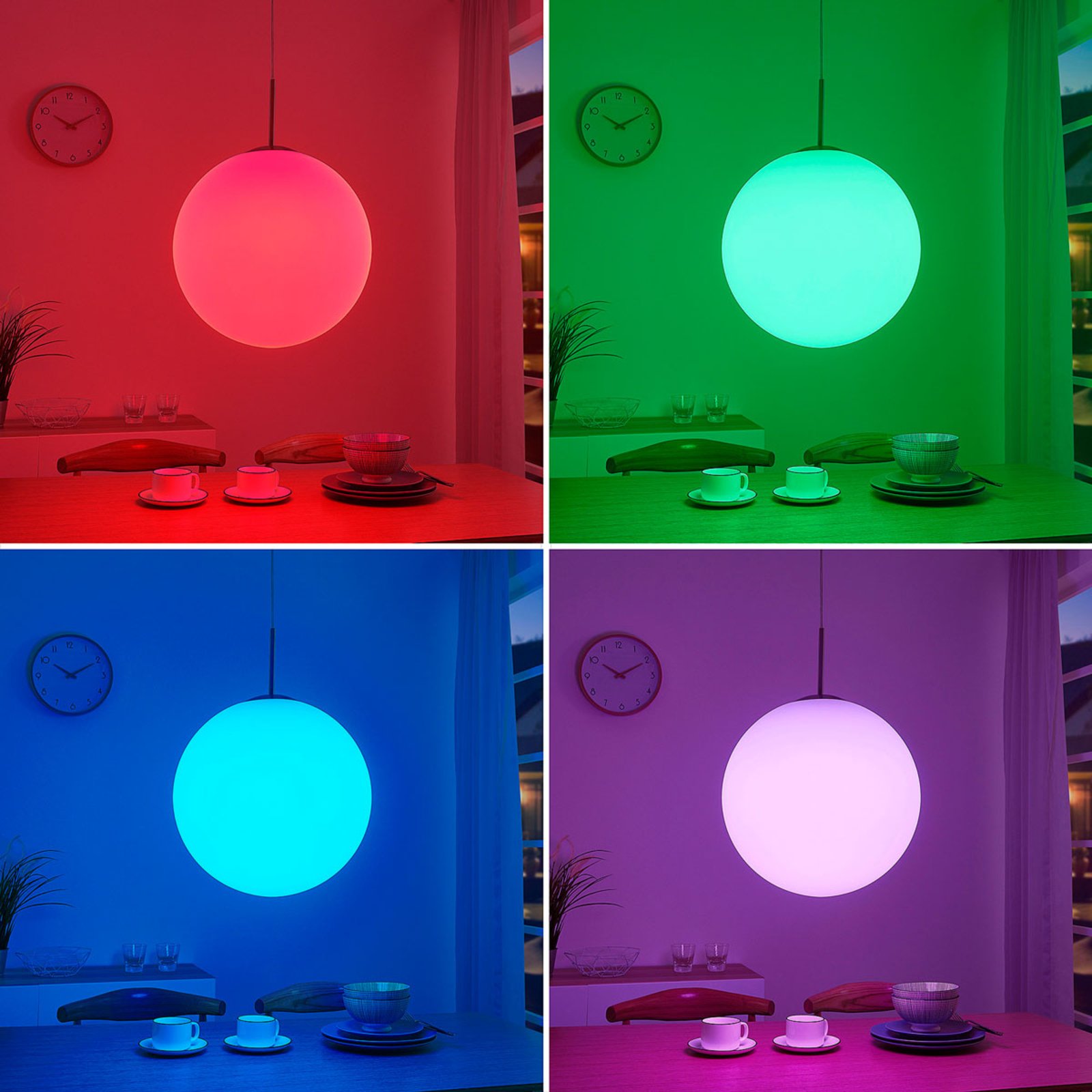 rgb pendant light