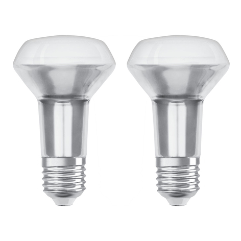 OSRAM LED-Reflektor E27 R63 4,3W 2.700K 36° 2er