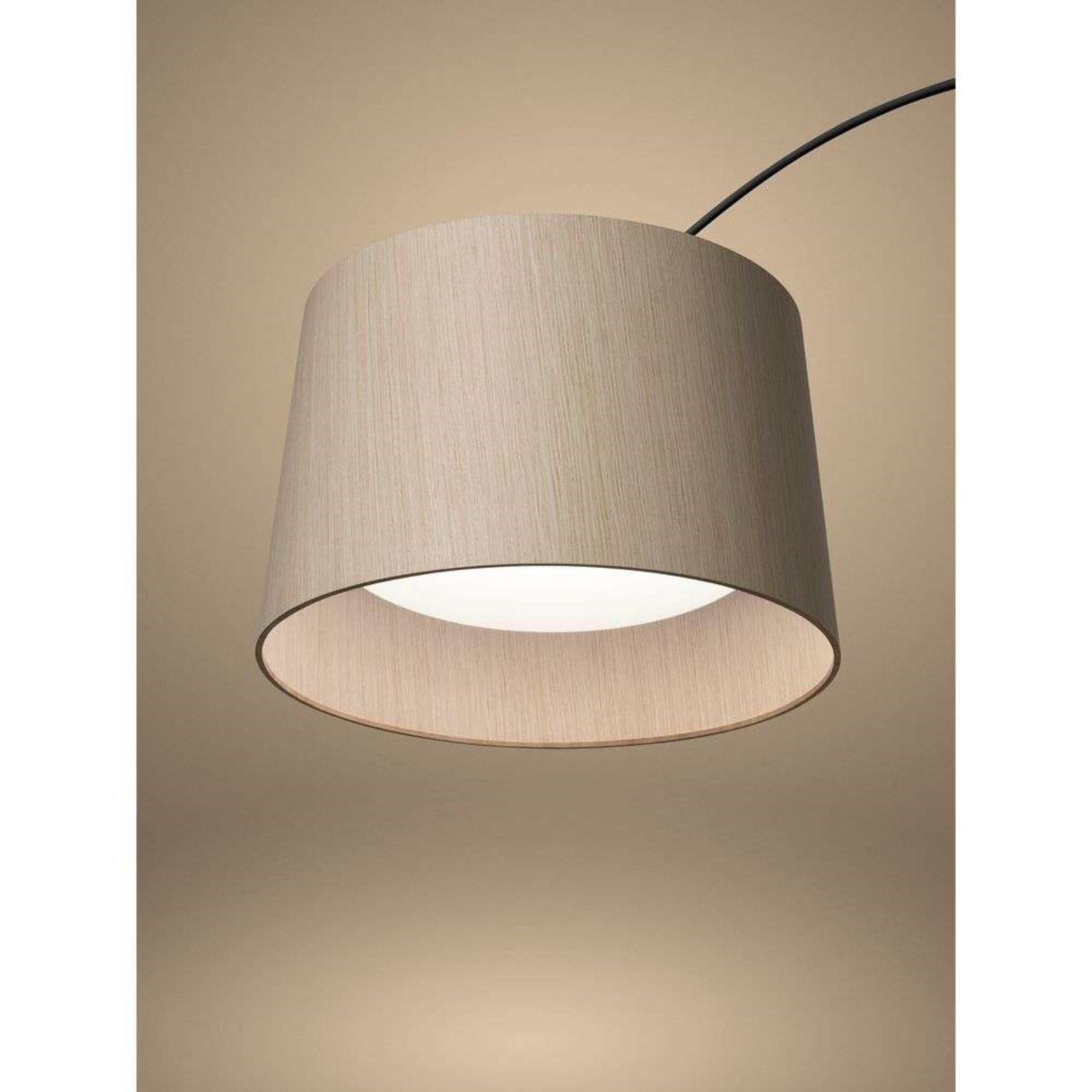 Twiggy Elle Wood Lampadar My LIght Black - Foscarini