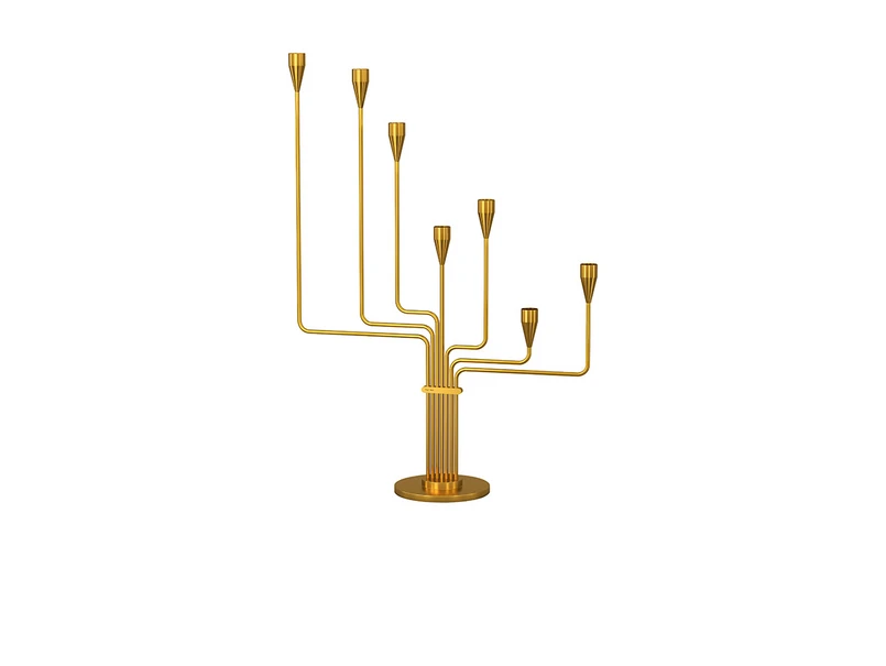 Piet Hein – Karlsvognen Ljusstake H63 Brass