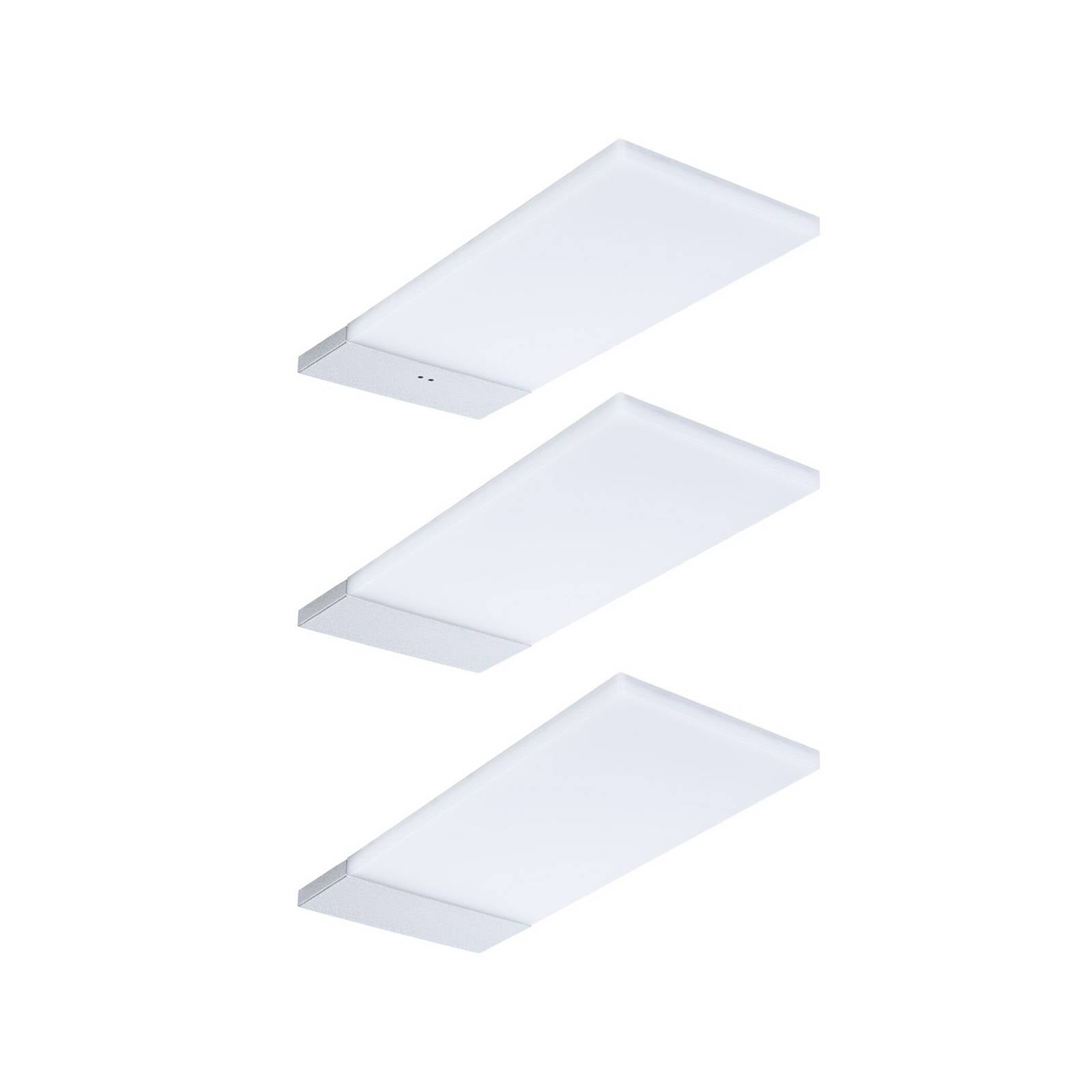 Paulmann LED-Unterschranklampe Bredo, Sensor, 3er-Set