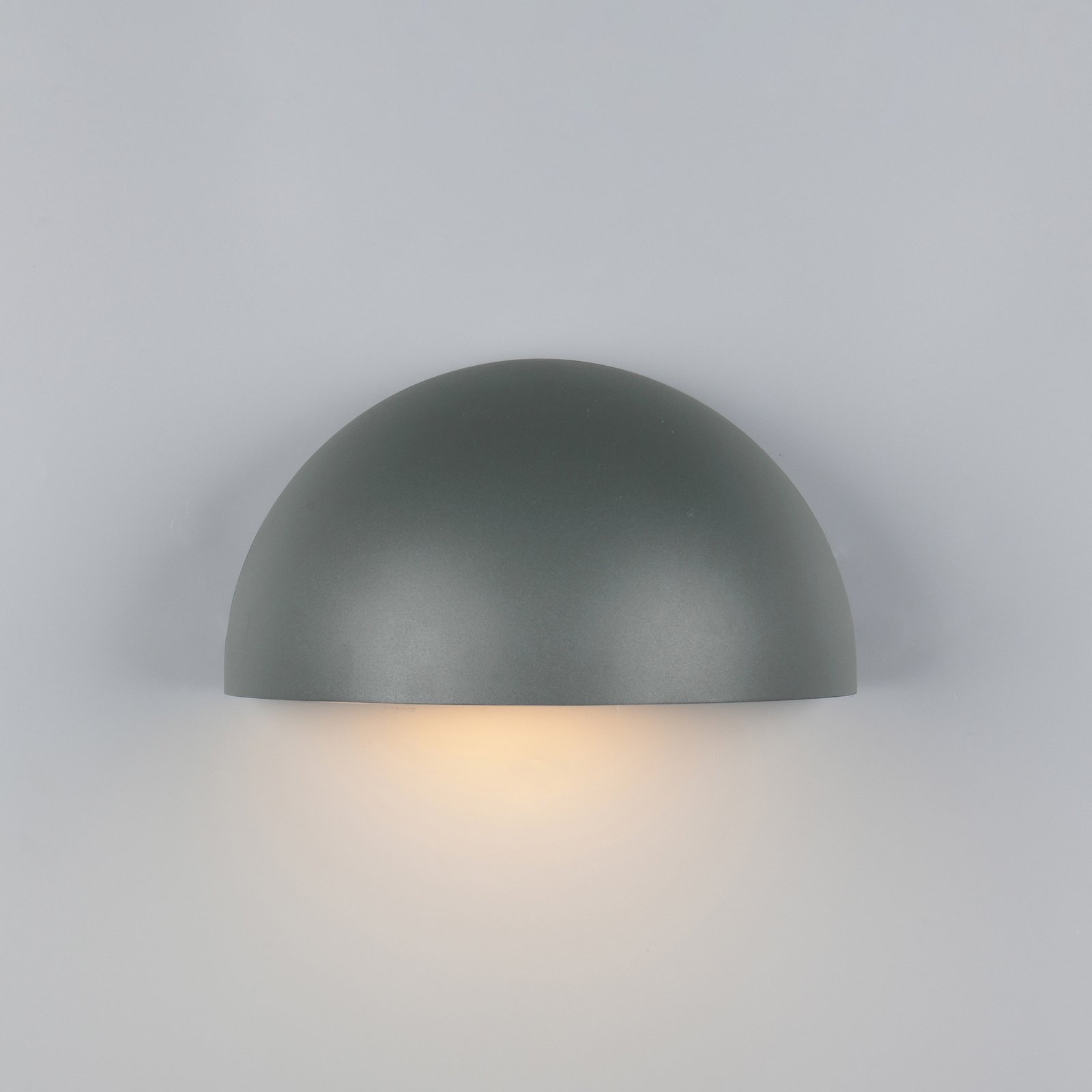 Maas outdoor wall light, anthracite, die-cast aluminium, E27