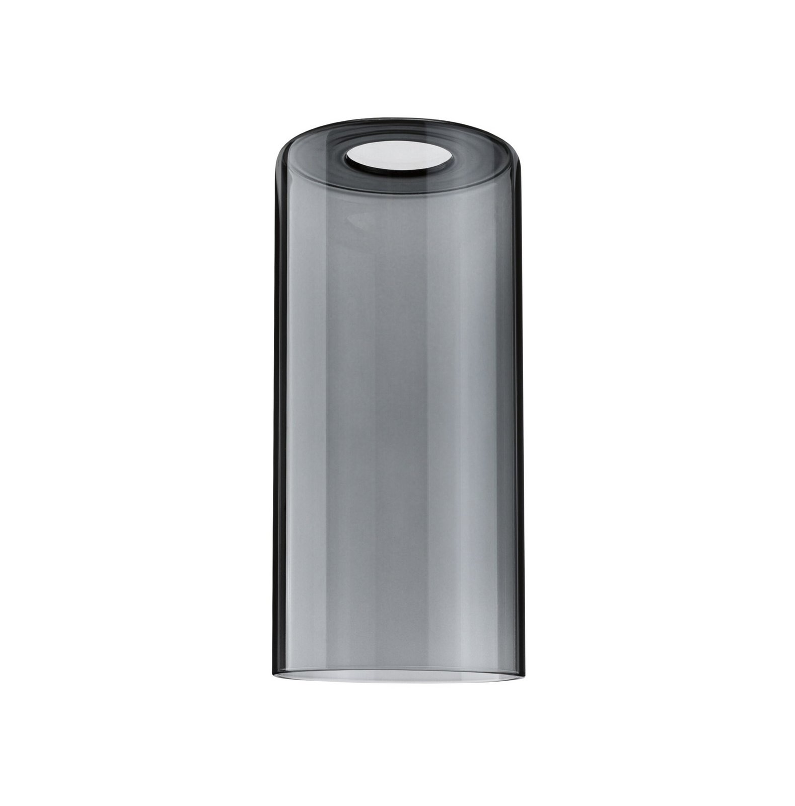 Paulmann URail-lampenkap Raja 2Easy, rookglas Ø 10 cm