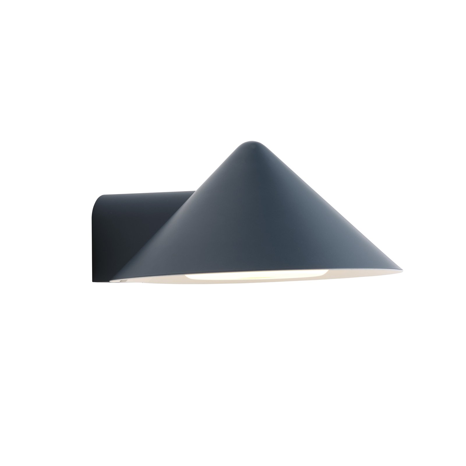 FRANDSEN Aplique de pared LED Grasp, petróleo, ancho 15 cm, metal