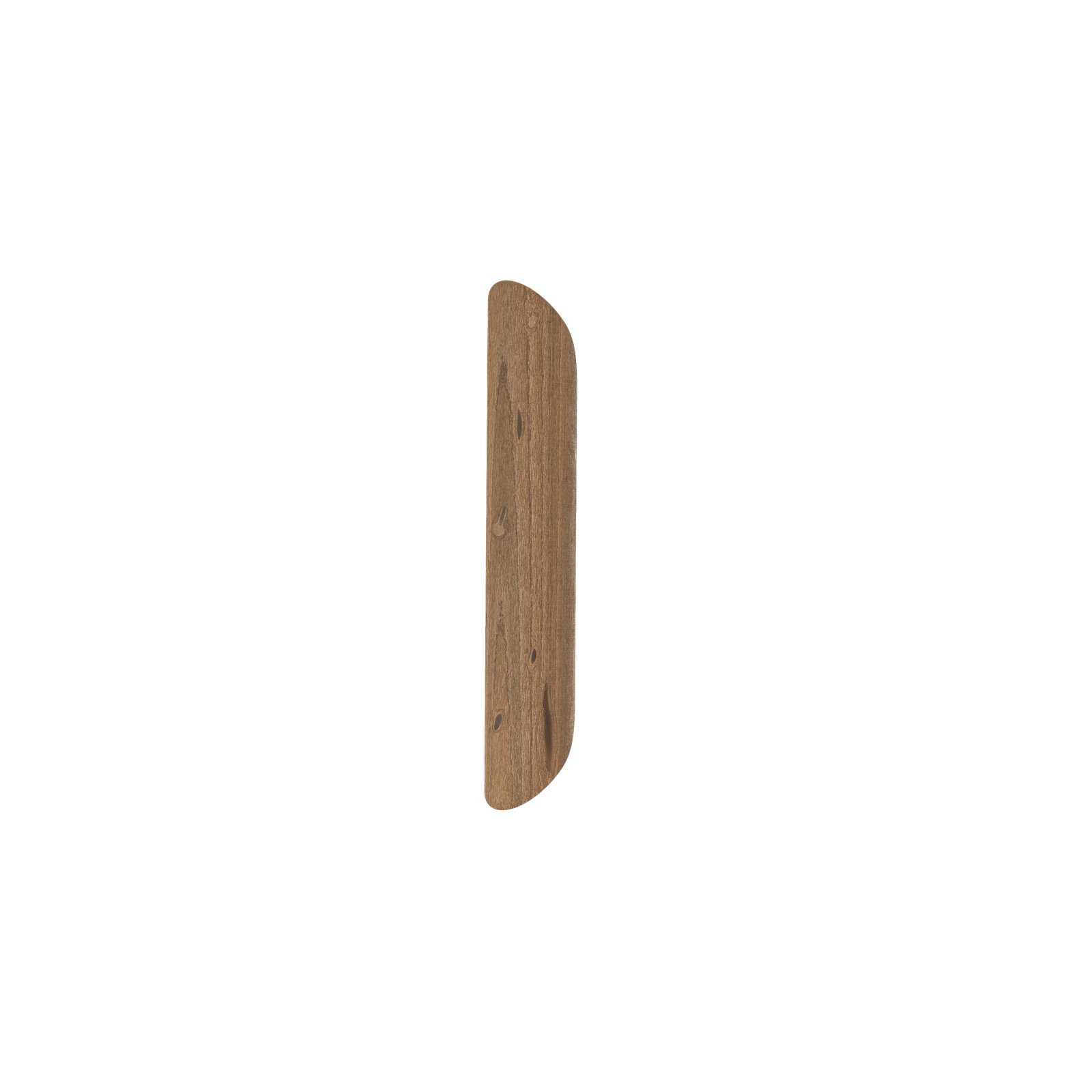Colombia LED wall light, natural knotty oak