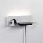 Paulmann LED-væglampe Serra USB C, højre side
