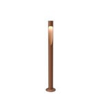 Flindt Garden Trädgårdslampa Long LED 2700K w/Base Corten - Louis Poulsen