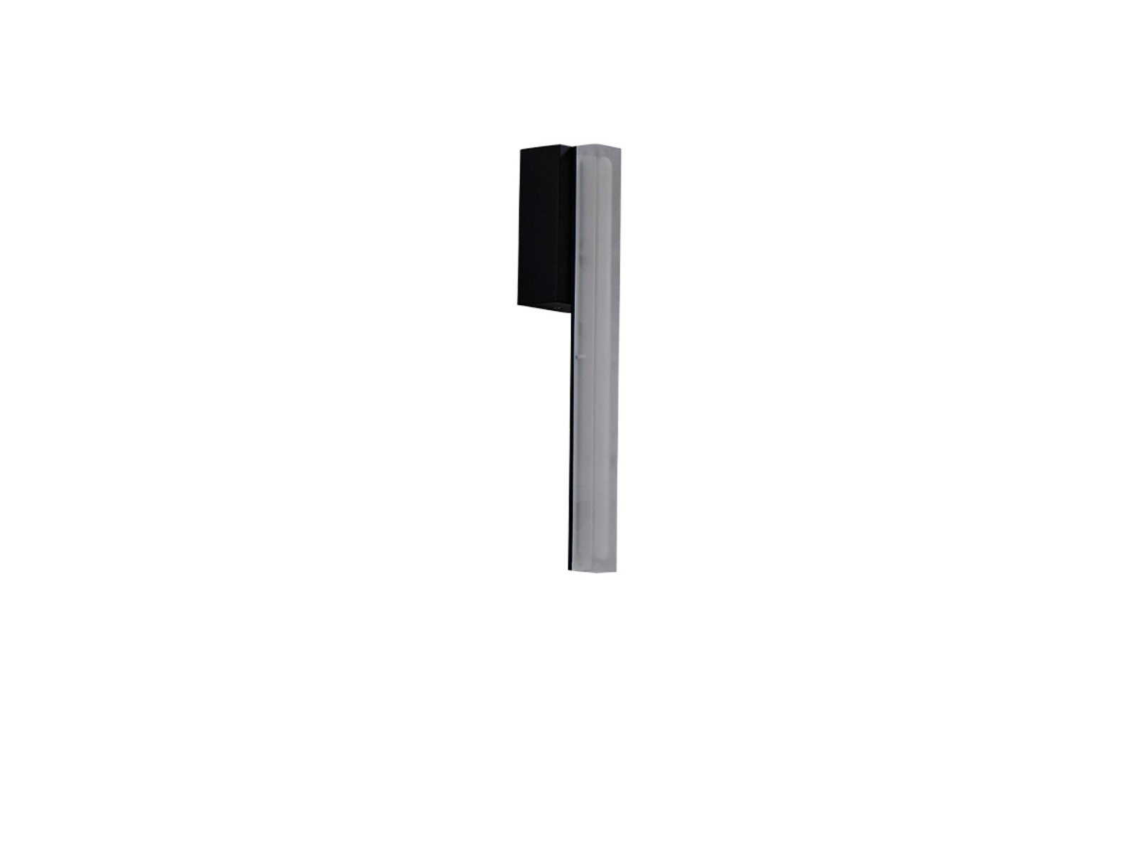 Lisana LED Wall Lamp Vertical IP44 Black/White - Lucande