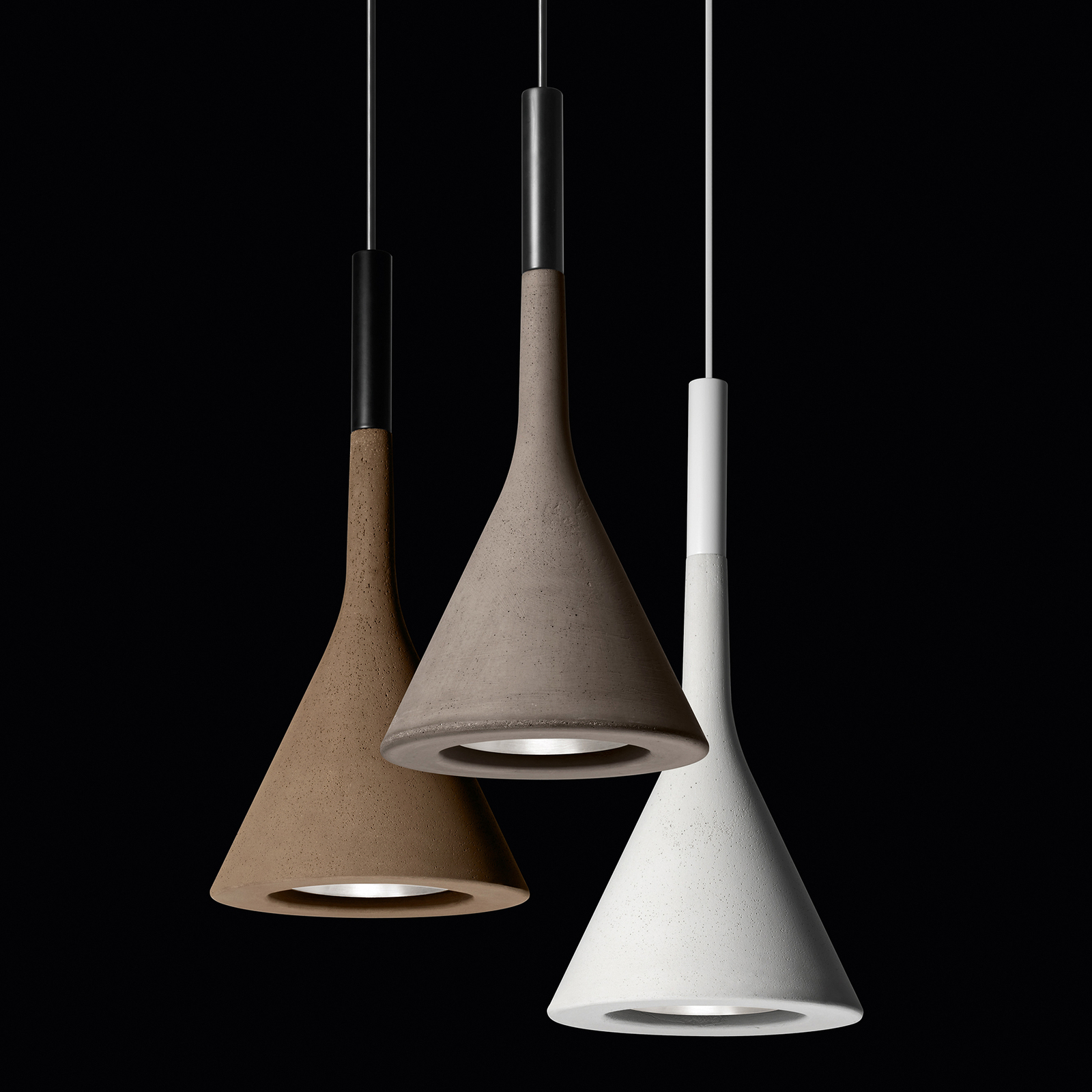 Foscarini Aplomb Hängeleuchte GU10 aus Beton