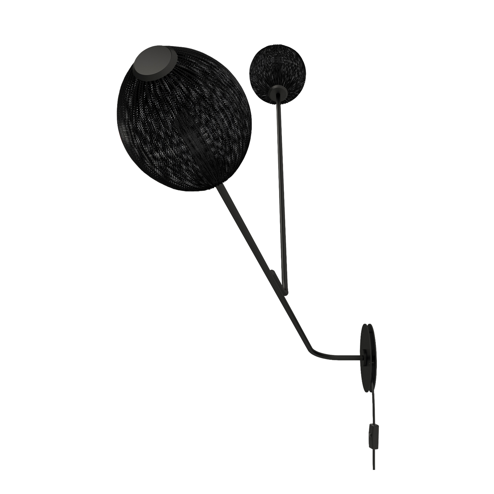 Satellite Wall Lamp Soft Black - GUBI
