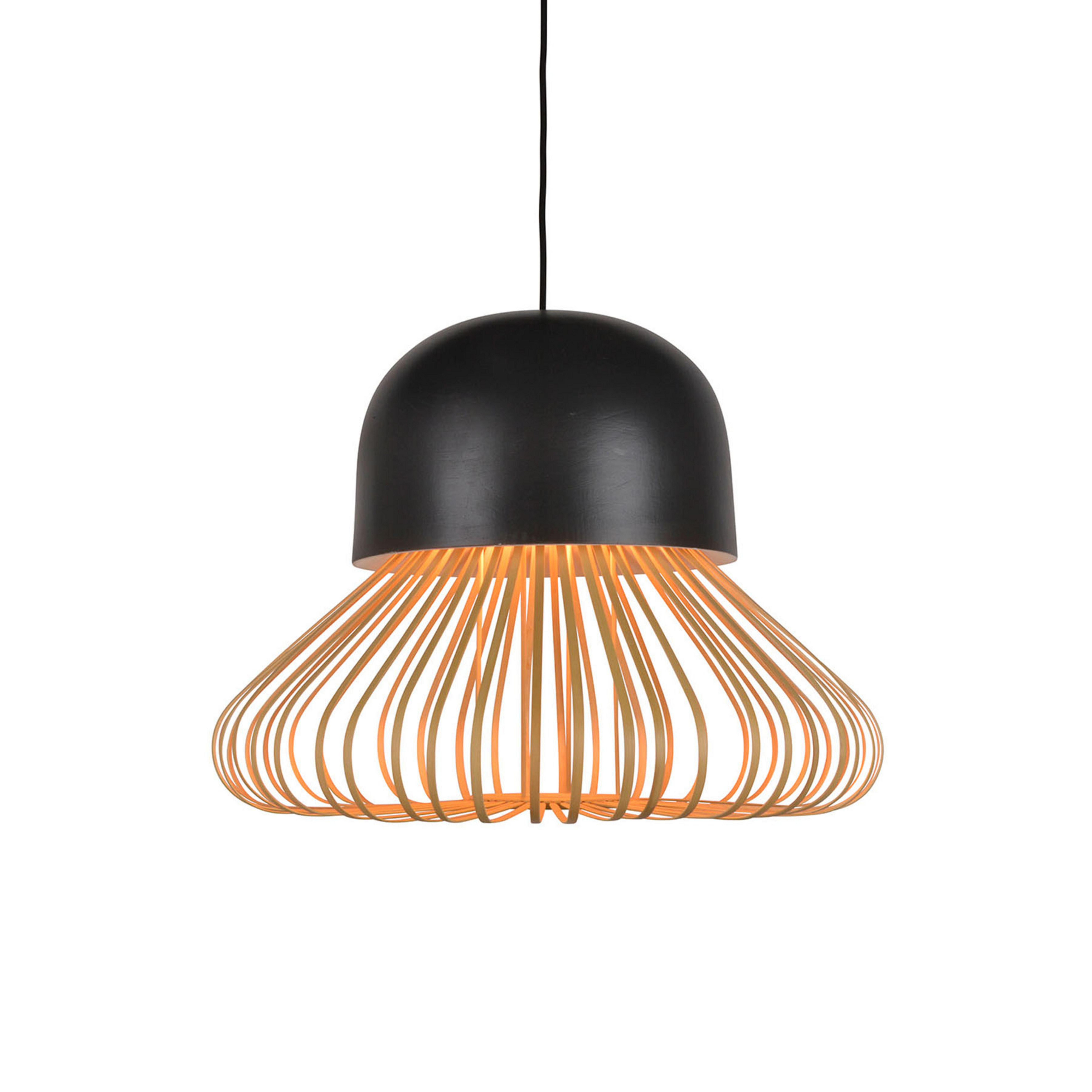 Forestier Anemos L hængelampe, 55 cm, mørkegrå