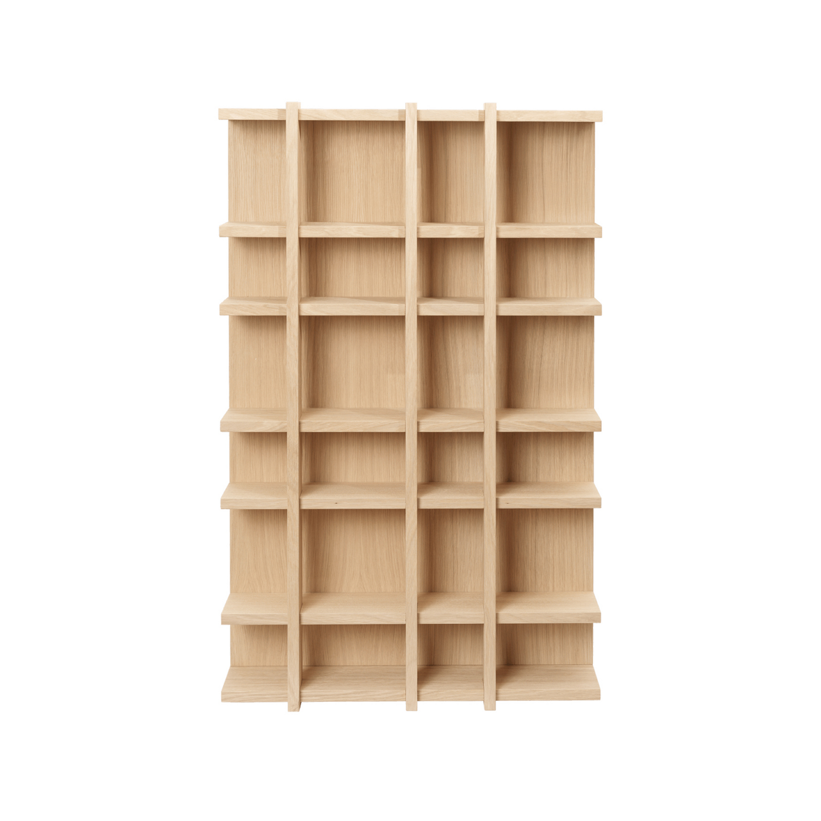 Tilem shelf, natural oak, height 59 cm - ferm LIVING