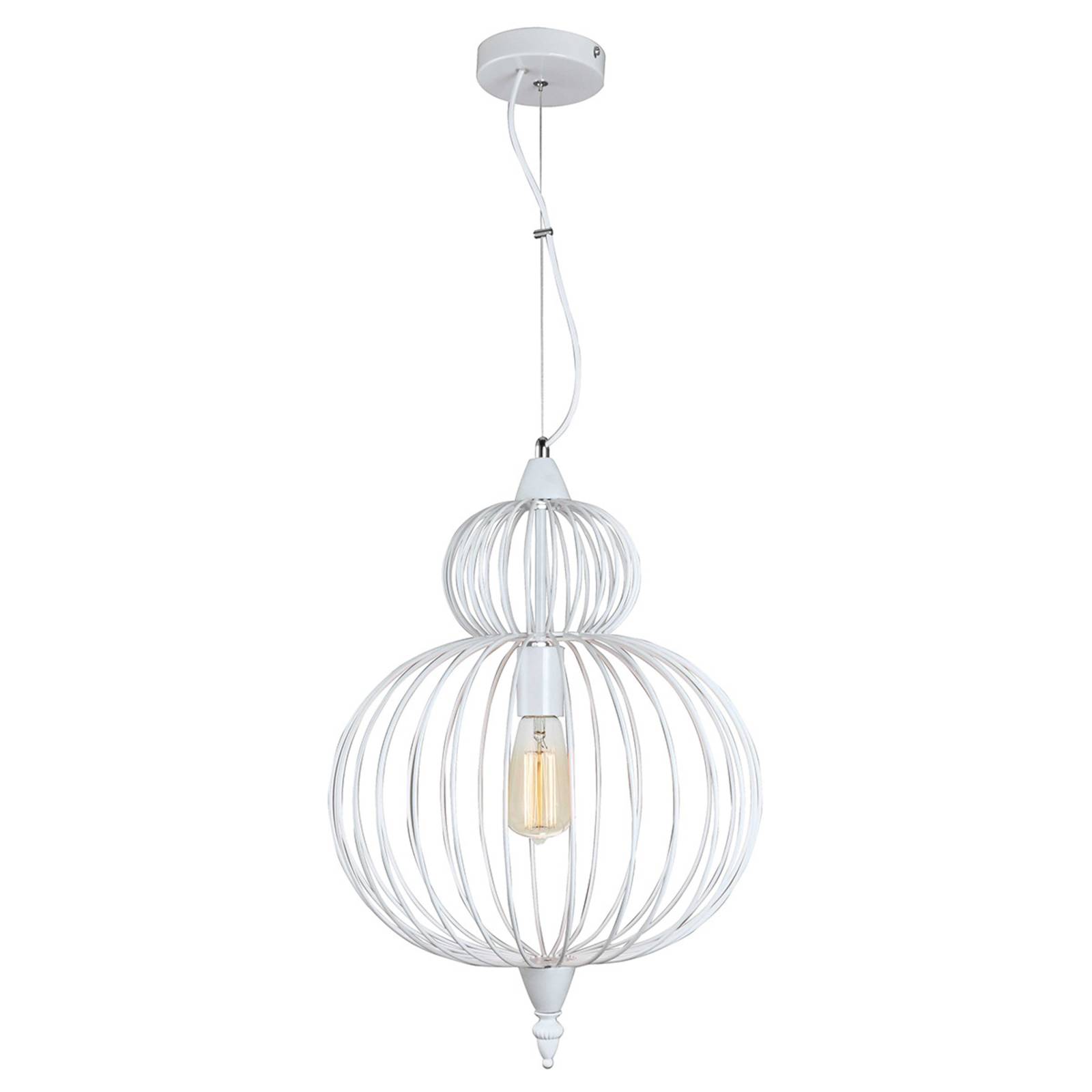 Viokef Pendant Light - Living / Dining Room - Hanging Light - dimmable - Vintage - White