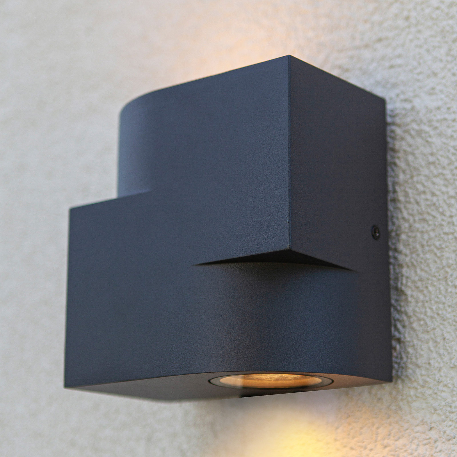 Marbo outdoor wall light, up/downlight, IP44