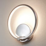 Ring-shaped Lasana LED wall light