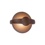 LED kültéri falilámpa Mayorka, rozsdabarna, szélesség 22 cm, IP65