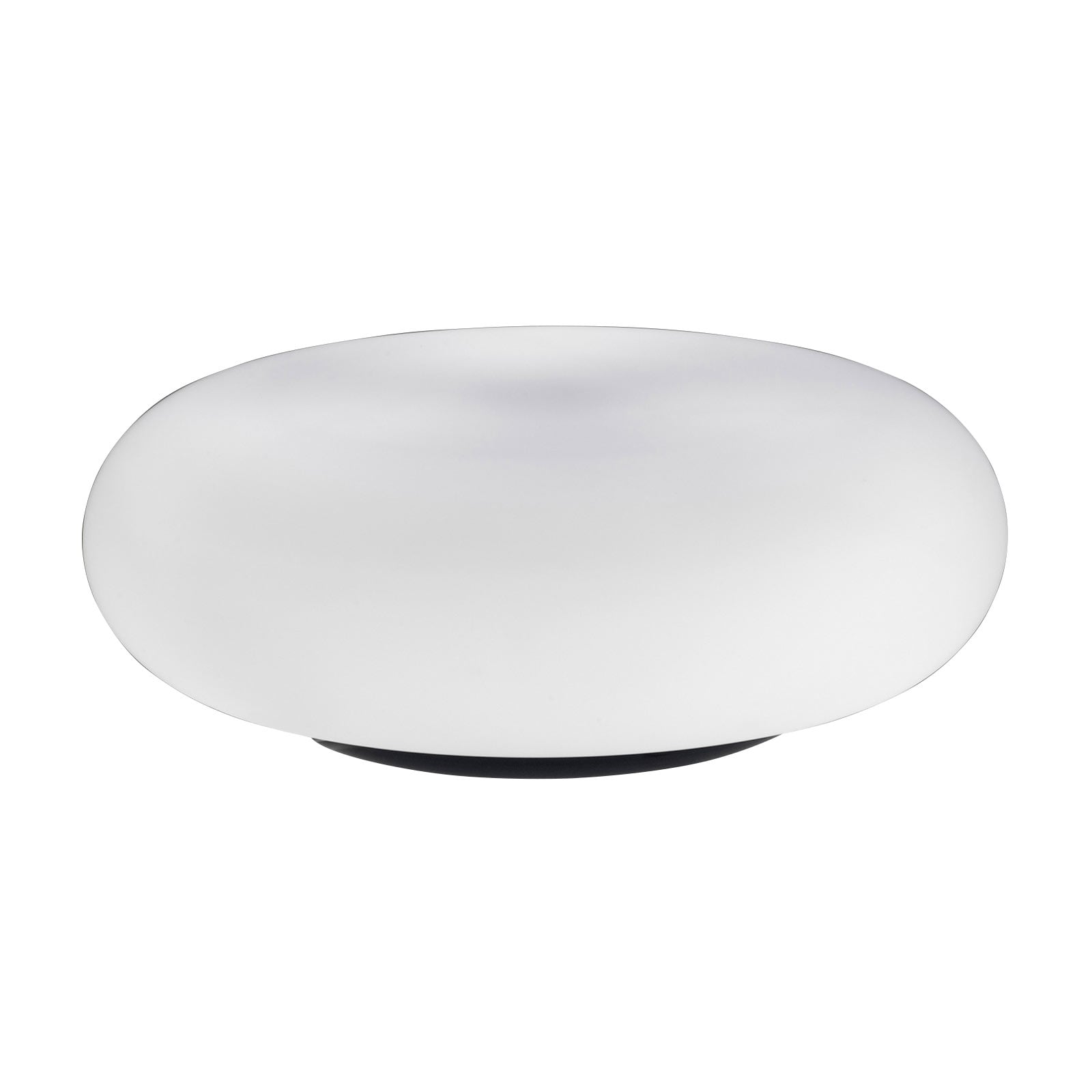 ARTEMIDE Artemide Itka Tischleuchte mit Glasschirm Ø 50 cm, für Wohn- / Esszimmer, Glas, Stahl, E27, 22 W, Energieeffizienz: A++, H: 17 cm