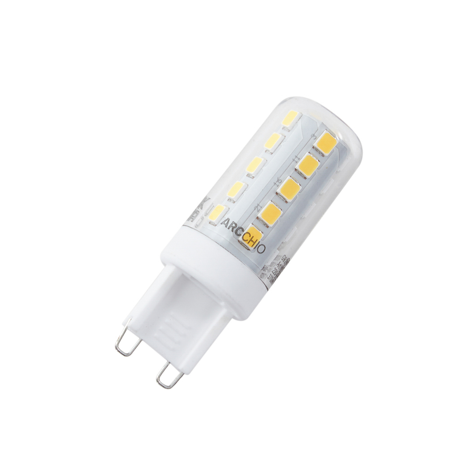 Arcchio LED-Leuchtmittel, G9, 2,6W, klar, 2.700 K