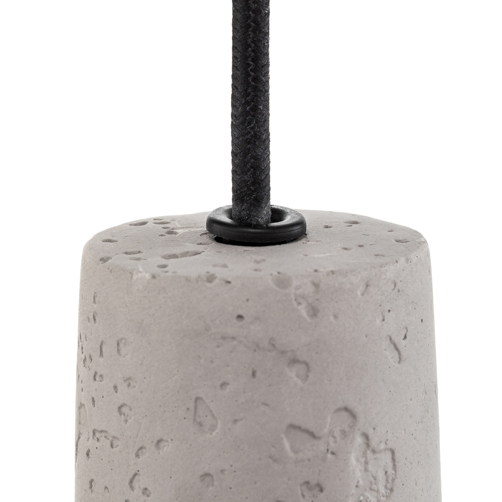 Hanglamp Cona van beton, Ø 17 cm