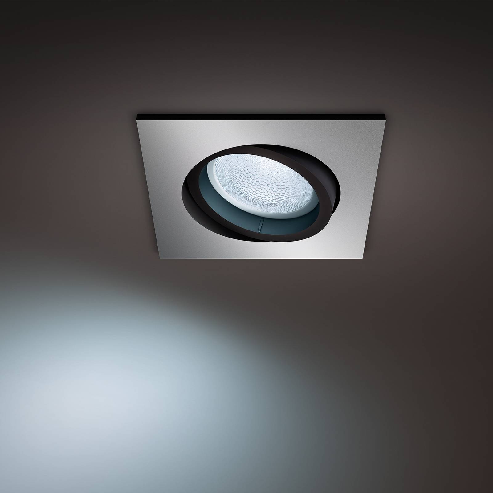 Image of Philips Hue Milliskin spot LED angulaire, alu 8718696175460