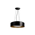 MEGAMAN Φωτιστικό οροφής LED Renzo XChange μαύρο/χρυσό CCT, IP44