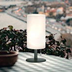 LED-Akku-Tischleuchte Larino mit Zugschalter
