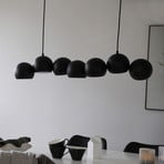 Cupolo hengelampe, svart, jern, lengde 101 cm, 7 lyskilder