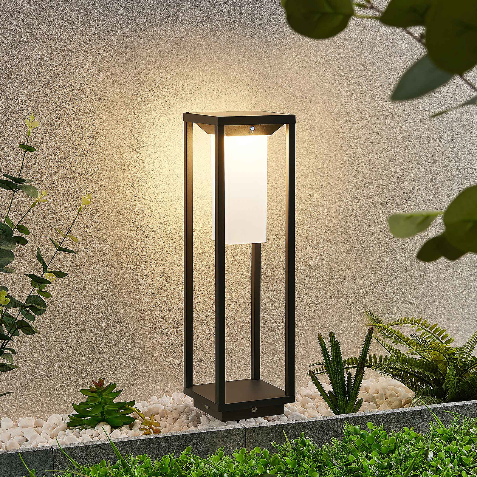 Eliel Lámpara solar IP54 Graphite - Lucande