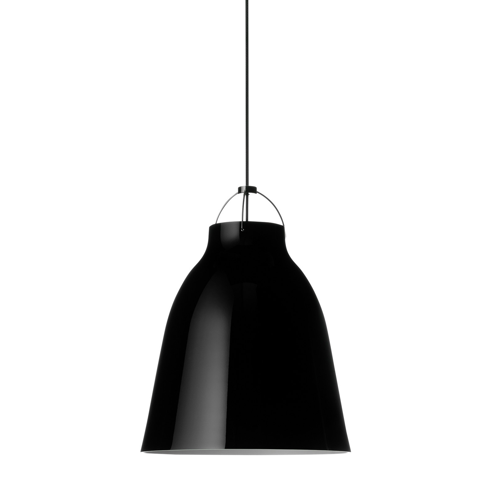 FRITZ HANSEN Caravaggio P3 negru lucios/negru lucios