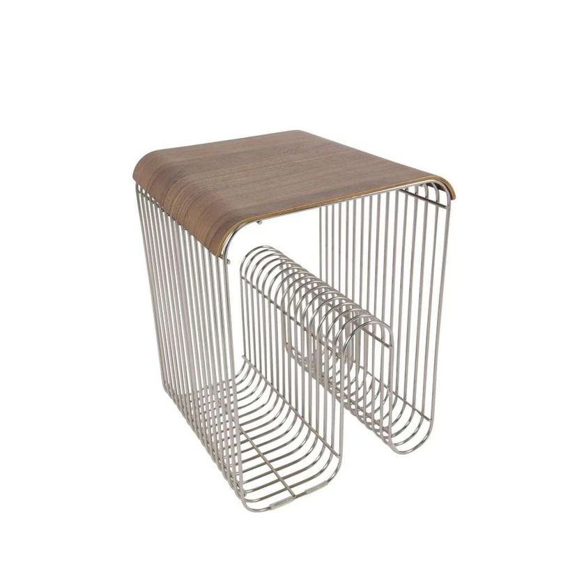 Alternativ bild 0 för AYTM - Curva Wooden Tray/Top Panel L33xW32,4xH3,6 Walnut AYTM