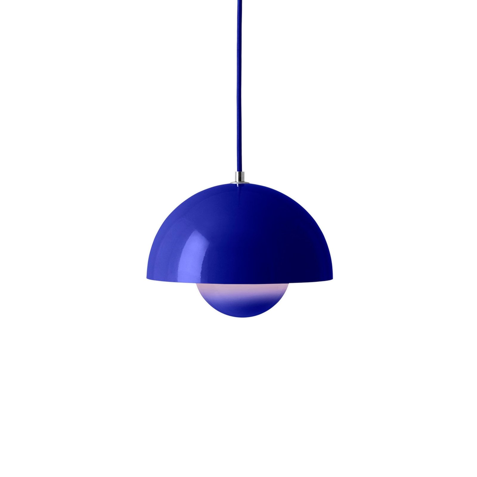 &Tradycyjna lampa wisząca Flowerpot VP1, Ø 23 cm, kobaltowy niebieski